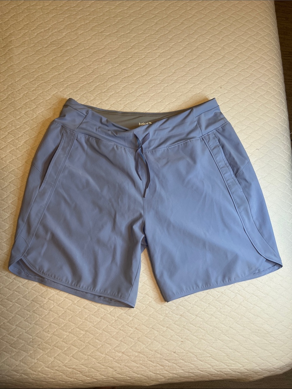 Baleaf light Blue Women's Athletic Shorts, L